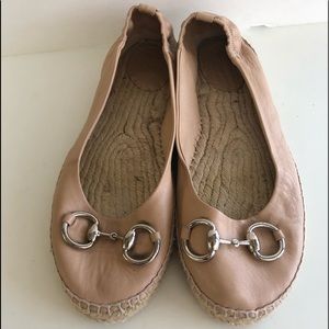 Gucci Leather Espadrilles